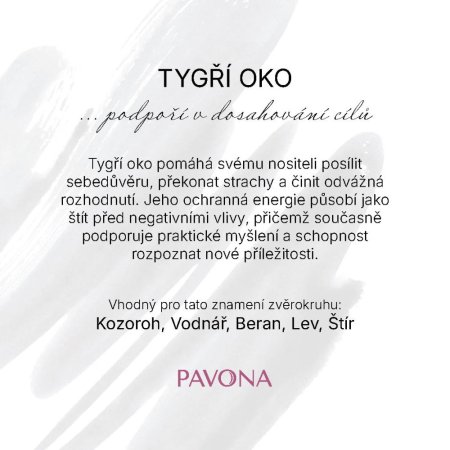 Náramok s minerálnymi kameňmi tigrie oko 43057.3