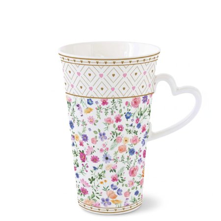 Porcelánový hrnek 600 ml Kvetoucí láska
