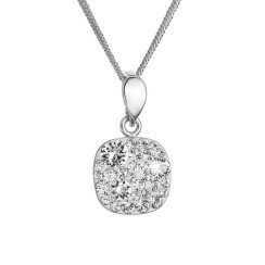 Stříbrný náhrdelník se Swarovski krystaly 32088.1