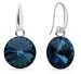 Náušnice Rivoli sa Swarovski Elements Candy KW112212M Montana 10 mm