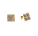 Náušnice zlaté so Swarovski Elements Kingdom Studs KGFM6GS Golden Shadow