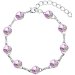 Náramek Rivoli se Swarovski Elements Vitrail Light 8 mm