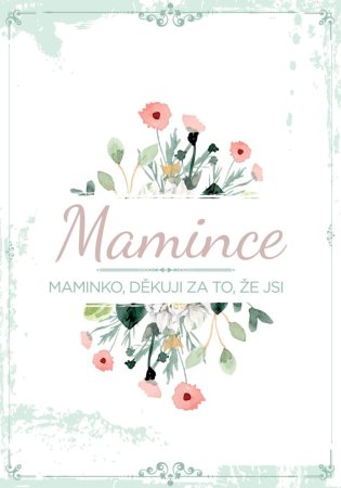 Přání mamince - děkuji Ti