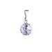 Přívěsek Rivoli se Swarovski Elements Violet 8 mm