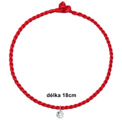 Náramok proti urieknutiu s kryštálom Swarovski 73031.1