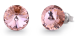 Náušnice Rivoli ružové so Swarovski Elements Sweet Candy Studs K1122SS47VR Vintage Rose 10 mm