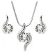 Súprava sa Swarovski Elements vlnka číra Krystal