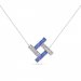 Náhrdelník modrý so Swarovski Elements Sol NFMP4CSA Sapphire