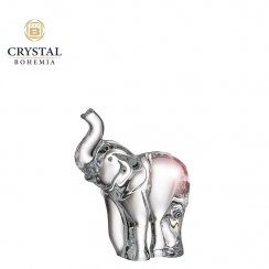 Figurka z českého olovnatého křišťálu Malý slon