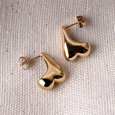 Náušnice HEART gold