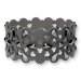 Náramek se Swarovski Elements krystaly šedý Daisy B2300HJ Jet Hematite