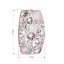 Stříbrný přívěsek s krystaly Swarovski růžový obdélník 34194.3 Magic Rose