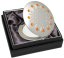 Kosmetické kapesní zrcátko se Swarovski Elements sun oranžové EL-01.3 Fireopal