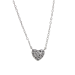 Náhrdelník čirý se Swarovski Elements Srdce Krystal