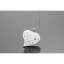 Náhrdelník so Swarovski Elements srdce Biele