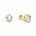 Náušnice čiré se Swarovski Elements Ronda KPG1088SS39C Krystal