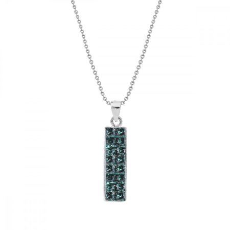 Náhrdelník zelený so Swarovski Elements Glow NFMP1EM Emerald
