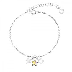 Náramok dúhový sa Swarovski Elements Joy BMIX2816AB