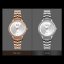 Dámske zlaté hodinky Odeon so Swarovski Elements Z1311G