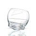 Sada 6 ks houpacích sklenic Crazy broušená spirála 390 ml