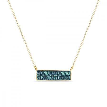 Náhrdelník zelený so Swarovski Elements Radiance NGFMP2EM Emerald