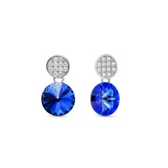 Náušnice Rivoli se Swarovski Elements Candito KC1122SS47SA Sapphire