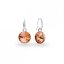 Náušnice Rivoli sa Swarovski Elements Candy KW112212VR Vintage Rose 10 mm