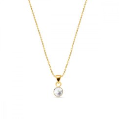 Náhrdelník číry so Swarovski Elements Glee NG1122SS29C Krystal