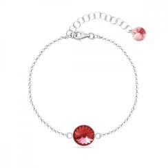 Náramok oranžový sa Swarovski Elements Candy B1122SS47PA Padparadscha
