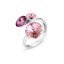 Prsteň sa Swarovski Elements Lollipop P11223R Rose
