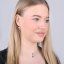 Stříbrné náušnice visací s krystaly Swarovski mix barev kulaté 31176.3 Sweet Love