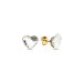 Náušnice čiré se Swarovski Elements Heart KG2808C Krystal