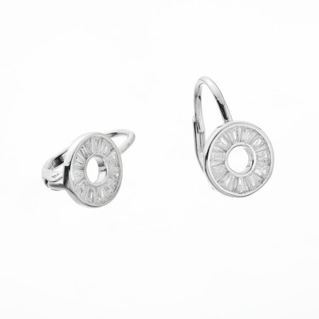 Stříbrné náušnice kroužek 11558.1