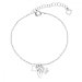 Náramok číry so Swarovski Elements Serenity BMIX2201C Krystal