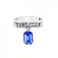 Prsten modrý se Swarovski Elements Royal PKK26028SAC Sapphire