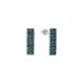 Náušnice zelené se Swarovski Elements Radiance KFMP1EM Emerald
