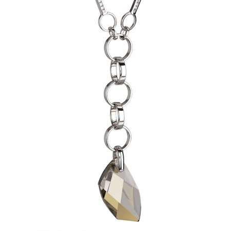 Náhrdelník se Swarovski Elements 32800.5 Silver Shade Exclusive