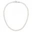Perlový náhrdelník z pravých říčních perel bílý 22006.1