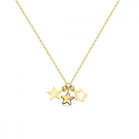 Náhrdelník dúhový so Swarovski Elements Joy NGMIX2816AB