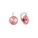 Náušnice ružové Rivoli sa Swarovski Elements Sweet Candy K112212RP Rose Peach 12 mm