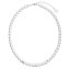 Perlový náhrdelník se Swarovski Elements 32012.1 Bílý