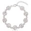 Strieborný náramok so Swarovski kryštálmi ab efekt 33048.2 AB