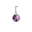 Přívěsek tmavě fialový Rivoli se Swarovski Elements Amethyst 8 mm