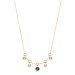 Náhrdelník zelený so Swarovski Elements Brio NGROLO20385EMC Emerald