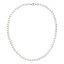 Perlový náhrdelník z říčních perel se zapínáním z bílého 14 karátového zlata 822001.1/9260B bílý