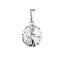 Prívesok biely Rivoli so Swarovski Elements Kryštál 12 mm
