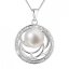 Perlový náhrdelník z pravých říčních perel bílý 22029.1