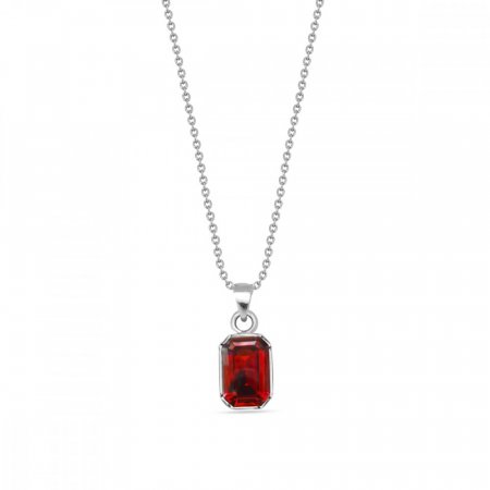 Náhrdelník červený se Swarovski Elements Royal N26028SC Scarlet