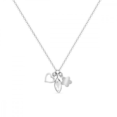 Náhrdelník čirý se Swarovski Elements Serenity NMIX2201C Krystal