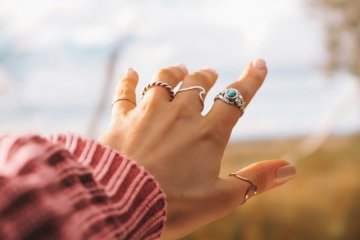 Jak nosit prsteny?